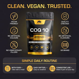 CoQ10 200mg 30 Softgels