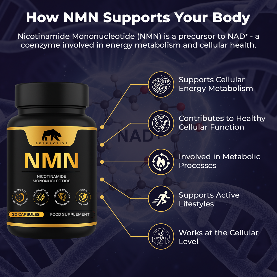 NMN Nicotinamide Mononucleotide 30 Capsules