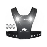 Bearactive LED Running Vest with Running Light