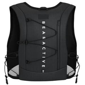 Bearactive Battery LED Running Vest with 500ml Soft Flask