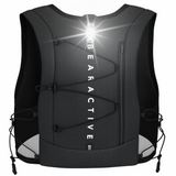 Bearactive Battery LED Running Vest with 500ml Soft Flask