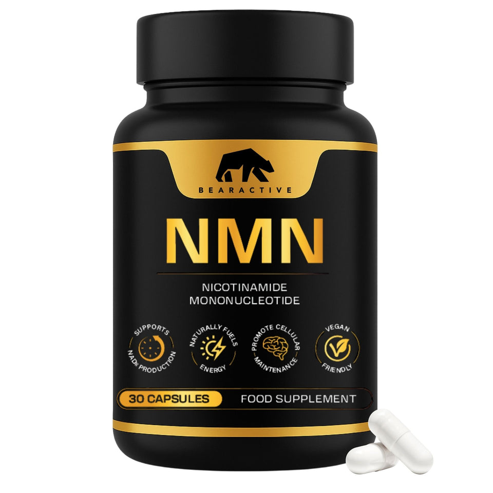 NMN Nicotinamide Mononucleotide 30 Capsules - Bearactive