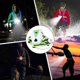 Bearactive Running Chest Light, Emergency Whistle and Personal Alarm