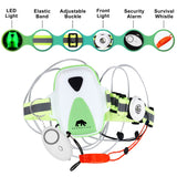 Bearactive Running Chest Light, Emergency Whistle and Personal Alarm