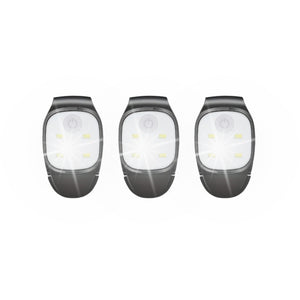 Rechargeable Clip on Lights x 3 - Bearactive