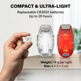 Battery Clip on Lights x 3