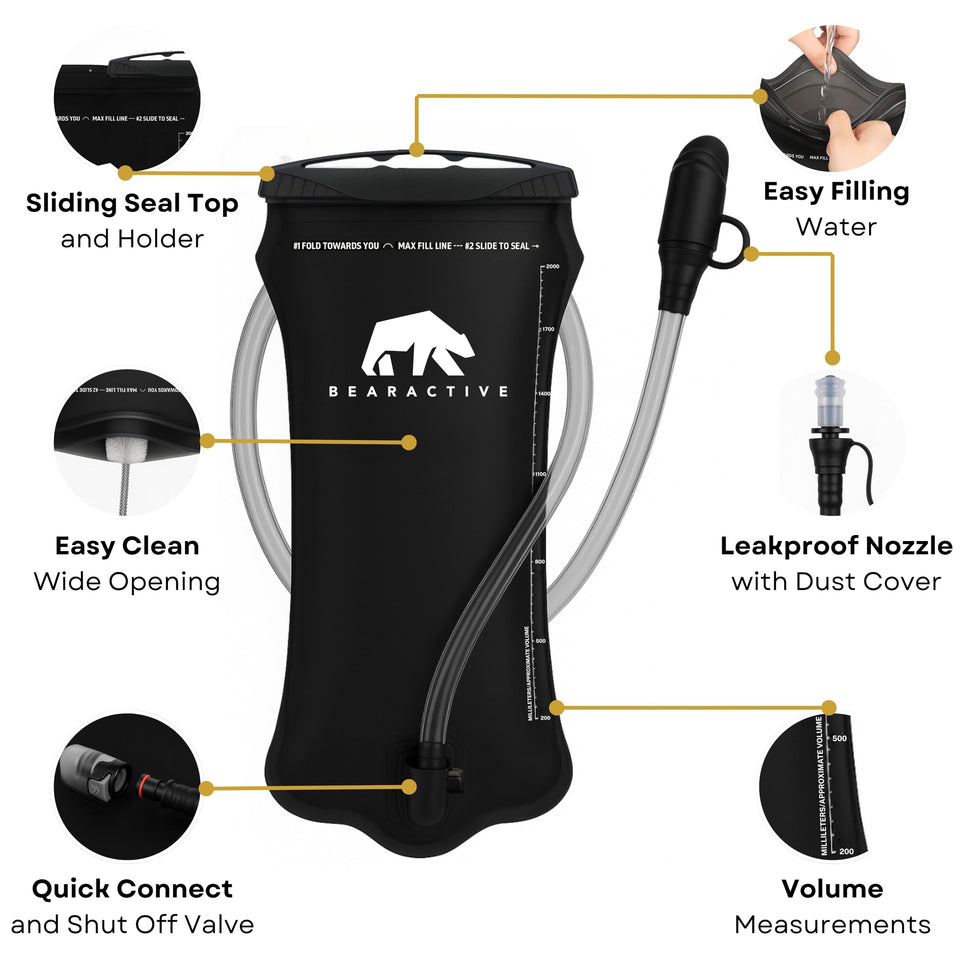 Water Bladder 2L - Black