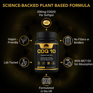 CoQ10 200mg 30 Softgels