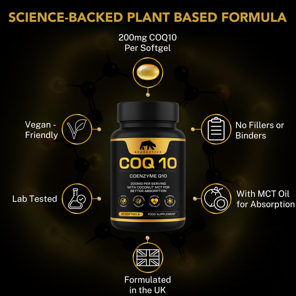 CoQ10 200mg 30 Softgels