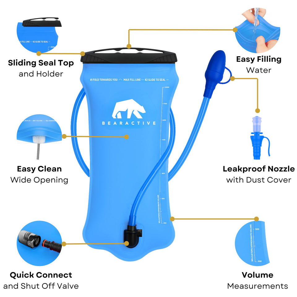 Water Bladder 2L - Blue