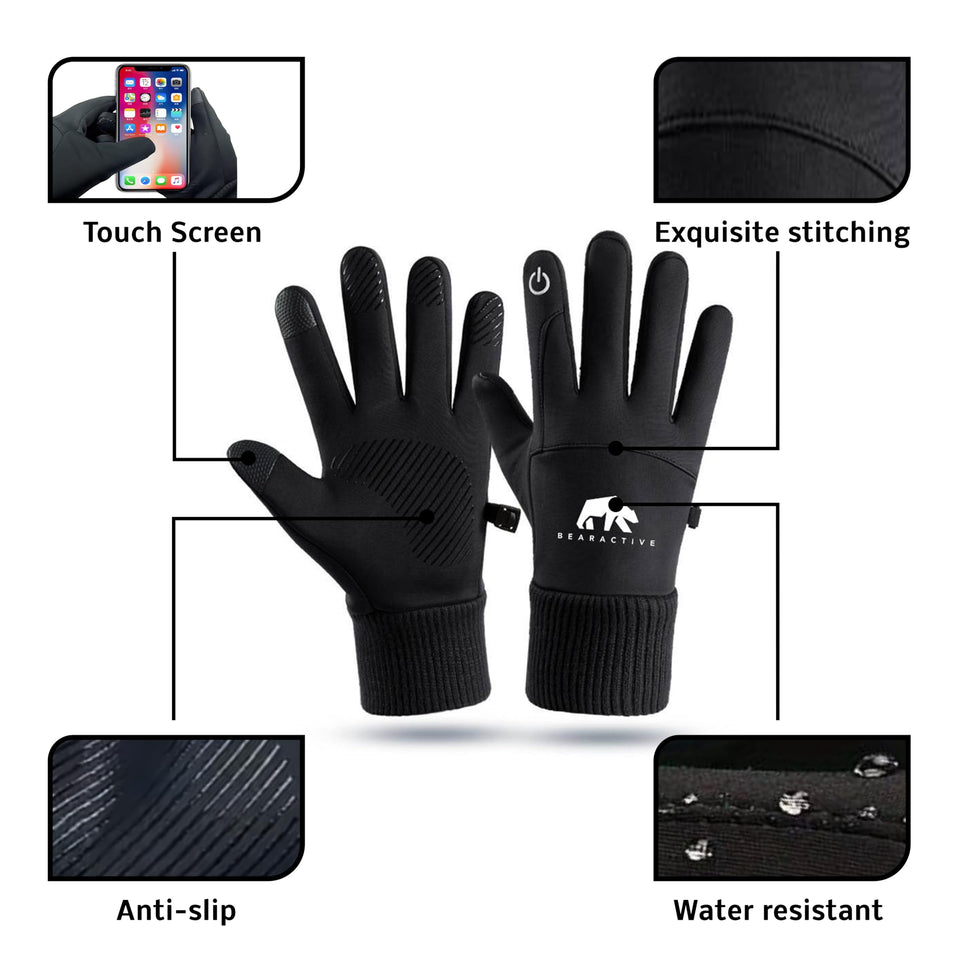 Bearactive 2 x Waterproof Gloves