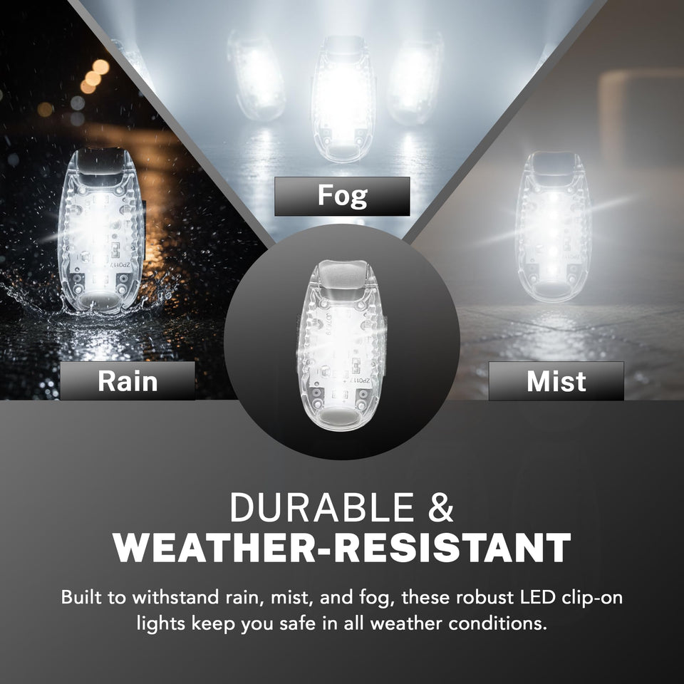 Battery Clip on Lights x 3