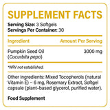 Bearactive Pumpkin Seed Oil With Saw Palmetto - 90 Softgels