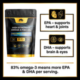 Bearactive Omega 3 Capsules - 60 Softgels