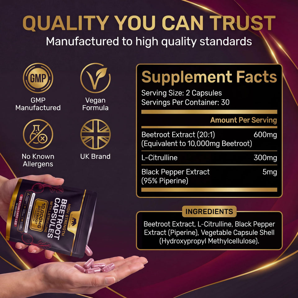 Bearactive Beetroot Capsules