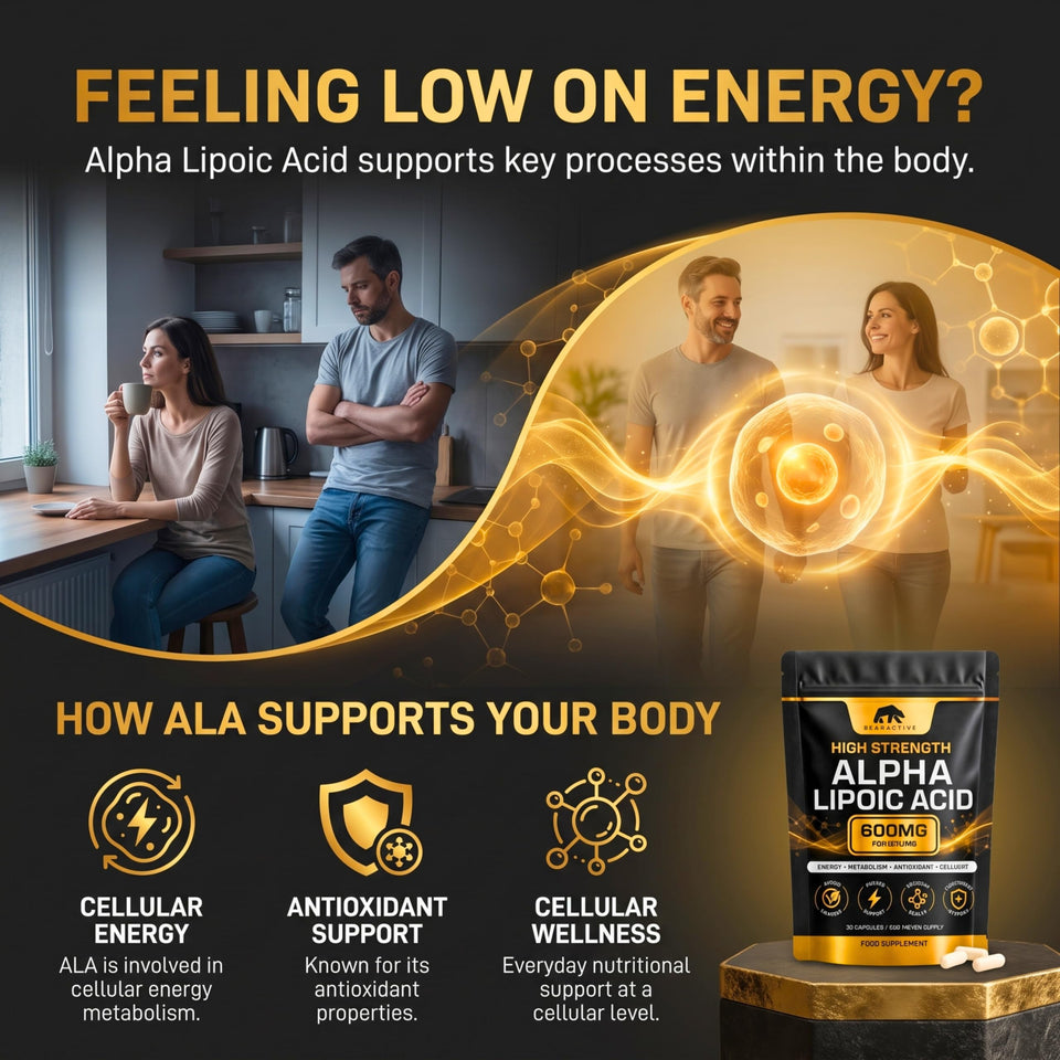 Alpha Lipoic Acid 600mg - 30 Capsules