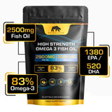 Bearactive Omega 3 Capsules - 60 Softgels