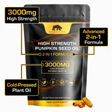 Bearactive Pumpkin Seed Oil With Saw Palmetto - 90 Softgels