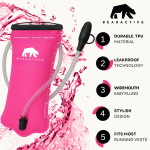 Water Bladder 2L - Pink