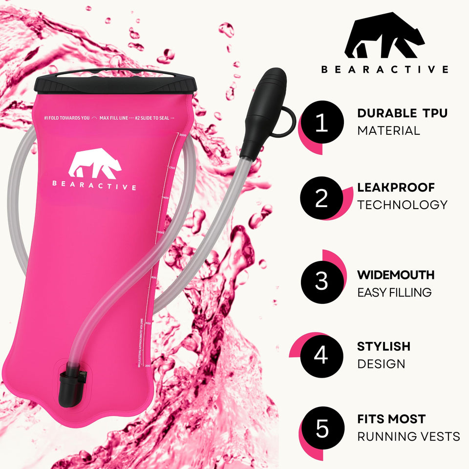 Water Bladder 2L - Pink
