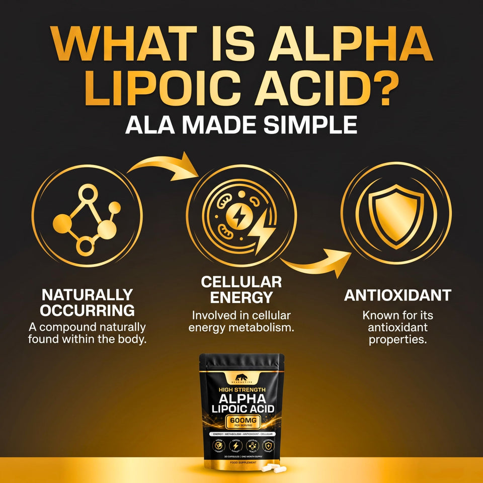 Alpha Lipoic Acid 600mg - 30 Capsules