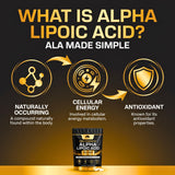 Alpha Lipoic Acid 600mg - 30 Capsules