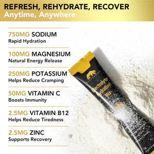 Electrolytes Powder Sachets – 7 Pack - Bearactive