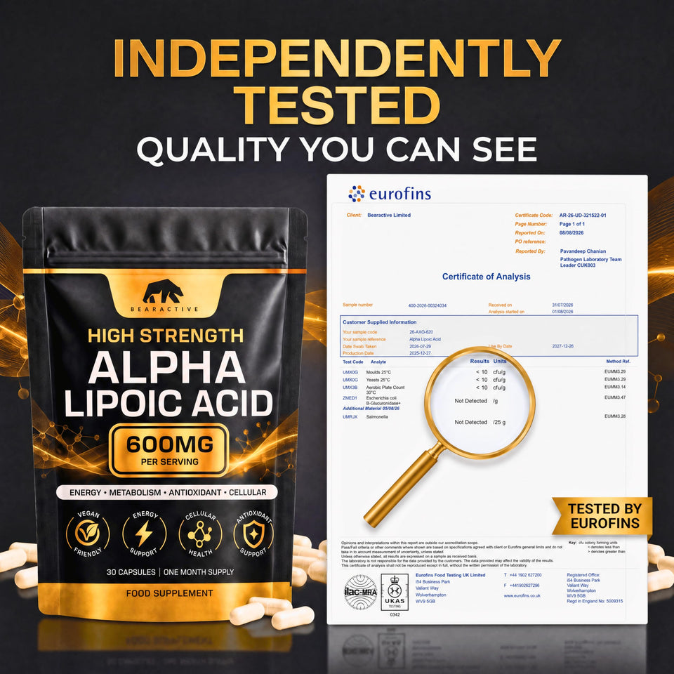 Alpha Lipoic Acid 600mg - 30 Capsules