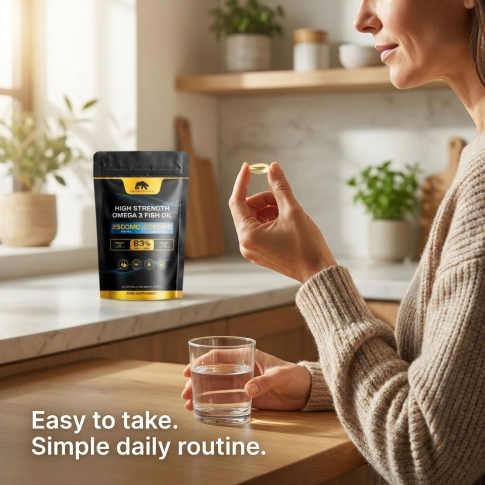 Bearactive Omega 3 Capsules - 60 Softgels