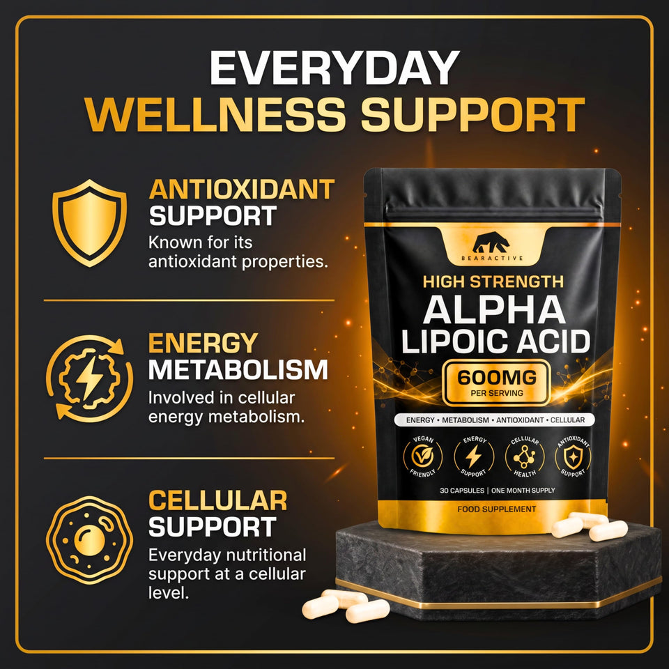 Alpha Lipoic Acid 600mg - 30 Capsules