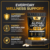 Alpha Lipoic Acid 600mg - 30 Capsules