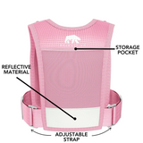 Bearactive Running Phone Holder with 500ml Running Water Bottle Pink