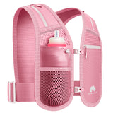 Bearactive Running Phone Holder with 500ml Running Water Bottle Pink