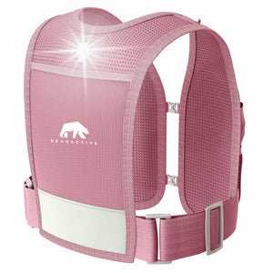 Bearactive LED Running Phone Holder with 500ml Running Water Bottle Pink - Bearactive
