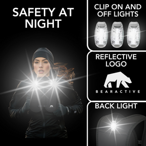 Bearactive LED Running Vest with Bottle - Bearactive