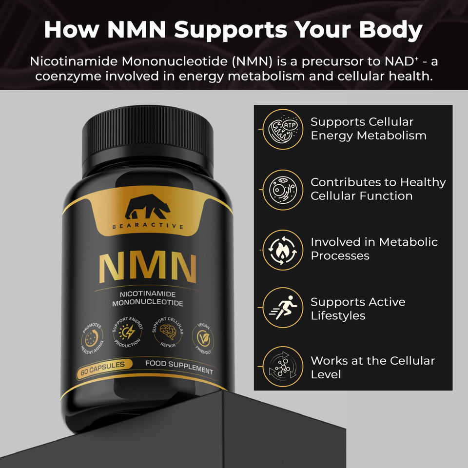 NMN Nicotinamide Mononucleotide 30 Capsules