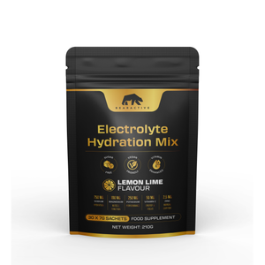 Bearactive Electrolytes Powder Sachets – Sugar Free Rehydration Drink Mix – Lemon Lime Flavour – Electrolytes Sachets for Hydration & Recovery – Vegan – 7g – 30 Pack – Sports & Running