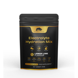 Bearactive Electrolytes Powder Sachets – Sugar Free Rehydration Drink Mix – Lemon Lime Flavour – Electrolytes Sachets for Hydration & Recovery – Vegan – 7g – 30 Pack – Sports & Running