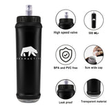 Bearactive Running Phone Holder with 500ml Running Water Bottle Black - Bearactive