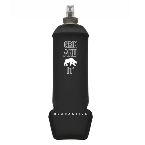 Soft Flask - 500ml- Grin and Bear It