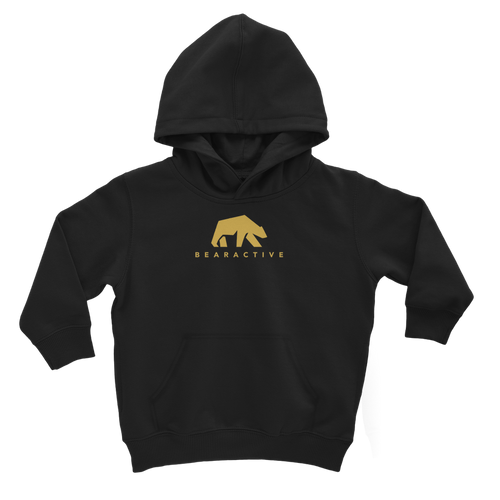 Gold Bear Kids Hoodie