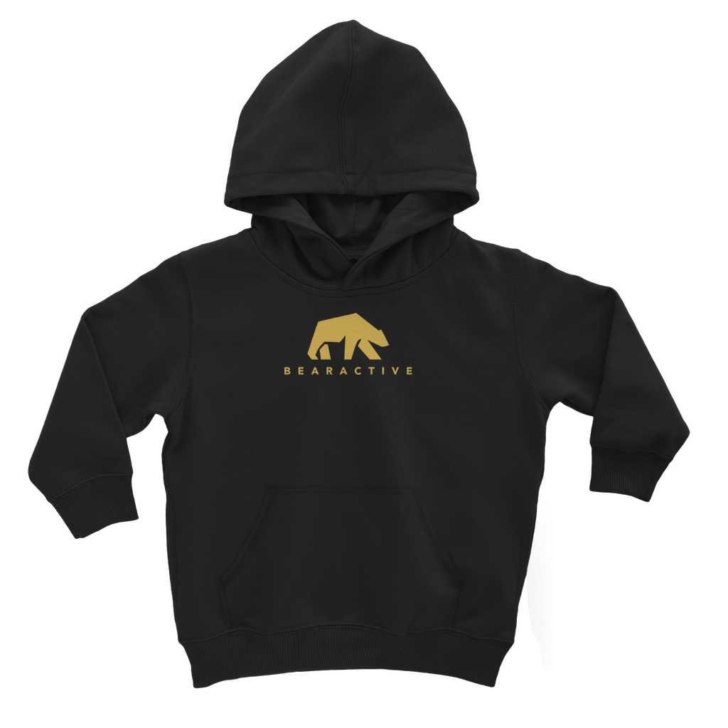 Gold Bear Kids Hoodie