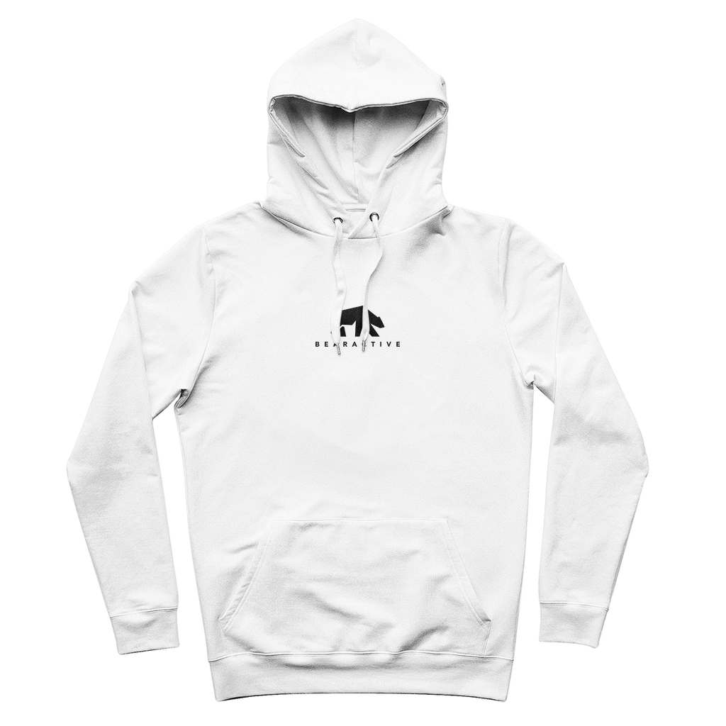 White Organic Hoodie